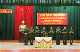 Phát động thi đua chào mừng kỷ niệm 80 năm Ngày thành lập Quân đội nhân dân Việt Nam và 35 năm Ngày hội Quốc phòng toàn dân 